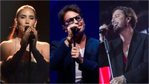 Manuel Carrasco, India Martínez y David DeMaría