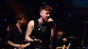 Dani Fernández en Premios Dial Tenerife