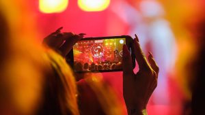 Grabar vídeos conciertos móvil