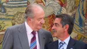 Juan Carlos I y Miguel Ángel Revilla