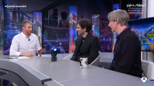 Pablo Motos, Quim Gutierrez, Ernesto Alterio