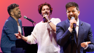 Pablo López, Manuel Carrasco y Pablo Alborán