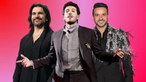 Juanes, Sebastián Yatra y Luis Fonsi