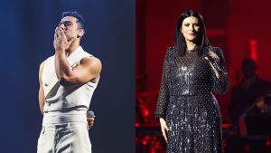 Carlos Rivera y Laura Pausini