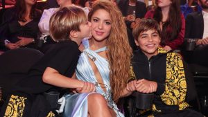 Shakira, Milan y Sasha