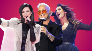 Alejandro Sanz, Laura Pausini y Malú