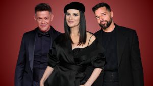 Alejandro Sanz, Laura Pausini y Ricky Martin