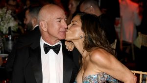 Jeff Bezos y Lauren Sánchez