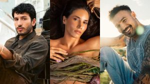 Sebastián Yatra, India Martínez y Ezio Oliva