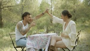 Lucas Curotto y María Parrado