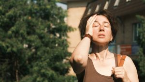 Golpe de calor mareo verano