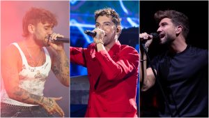 Dani Fernández, David Bisbal y Pablo Alborán