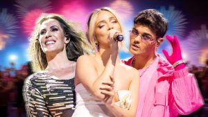 Ana Mena, Malú y Abraham Mateo