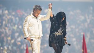 Laura Pausini y Robbie Williams