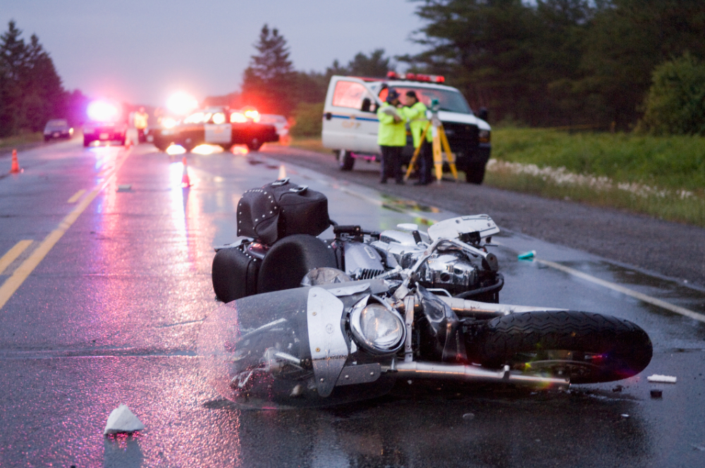 Accidente de moto