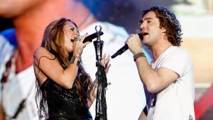 Miley y Bisbal
