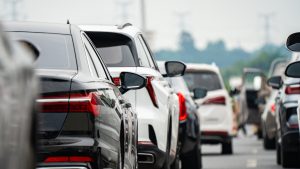 Coches en la carretera DGT