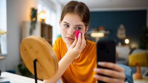 'Skincare' adolescente