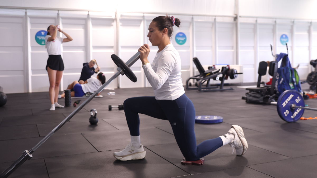 Mujer haciendo ejercicio