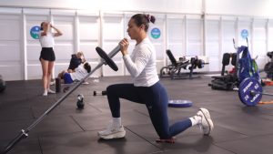 Mujer haciendo ejercicio