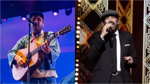 Nil Moliner y Juan Luis Guerra