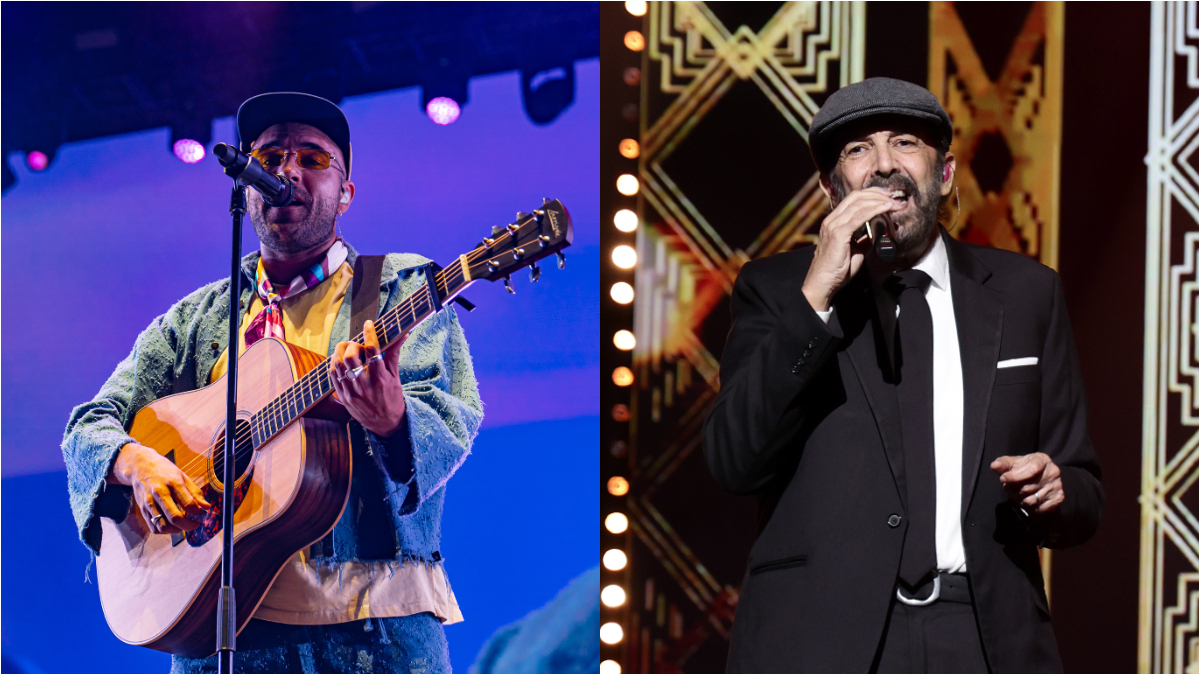 Nil Moliner y Juan Luis Guerra