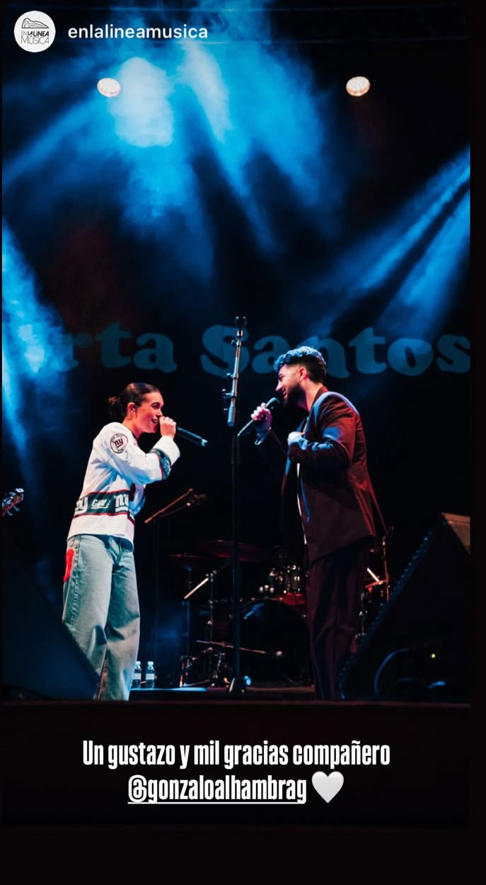 Marta Santos y Gonzalo Alhambra