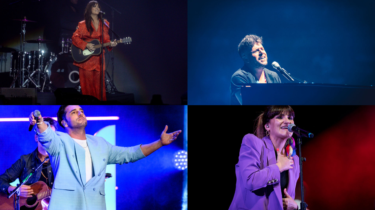 Vanesa Martín, Pablo López, David Bustamante y Rozalén