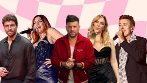 Pablo Alborán, Leire Martínez, Pablo López, Edurne y Manolo García