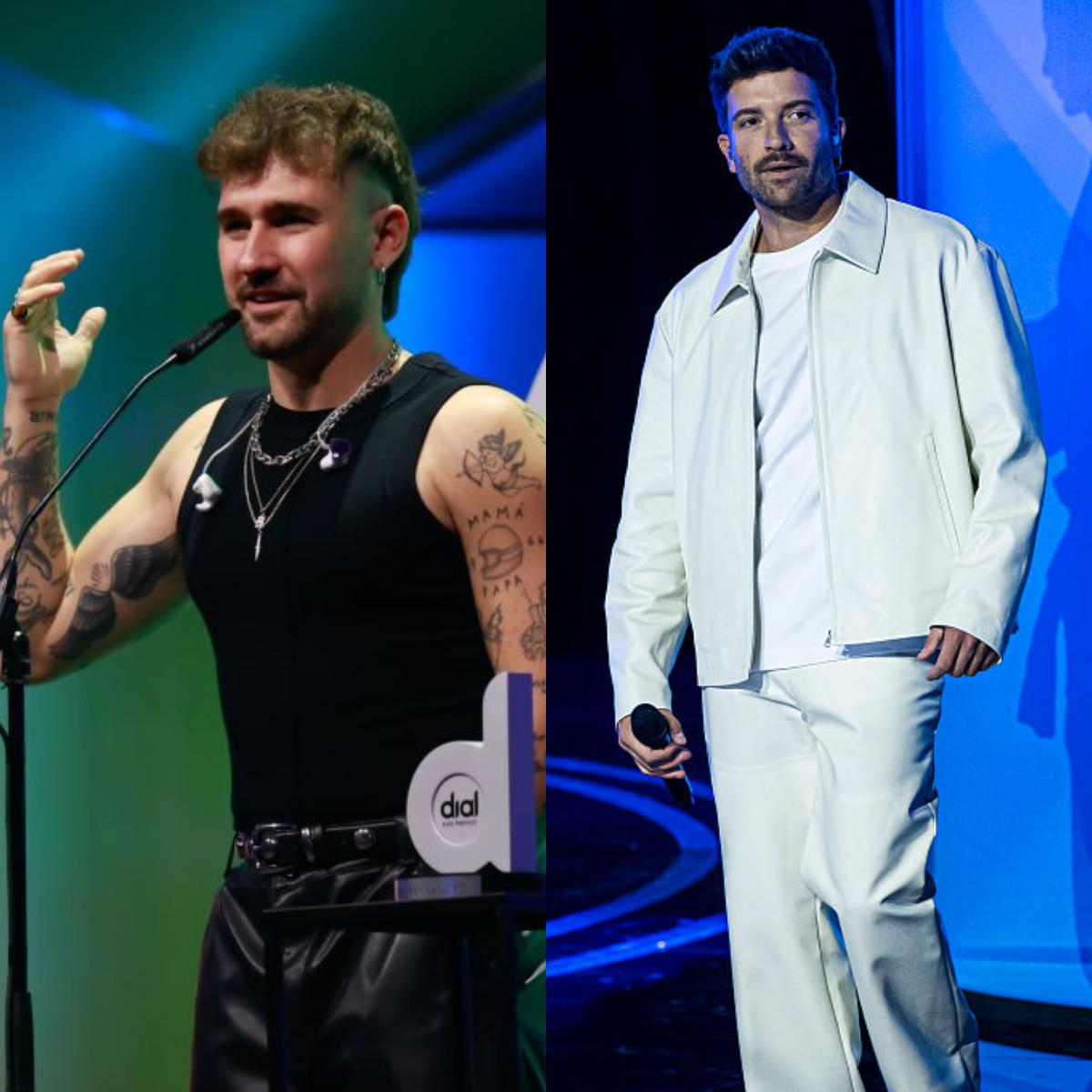 Dani Fernández y Pablo Alborán 