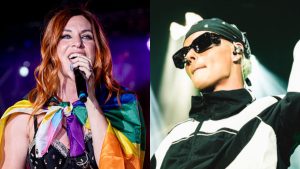 Leire Martínez y Abraham Mateo