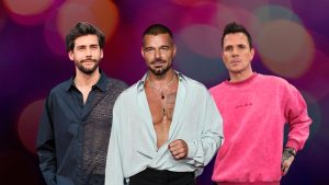 Alvaro Soler, Ricky Martin y Dani Martín