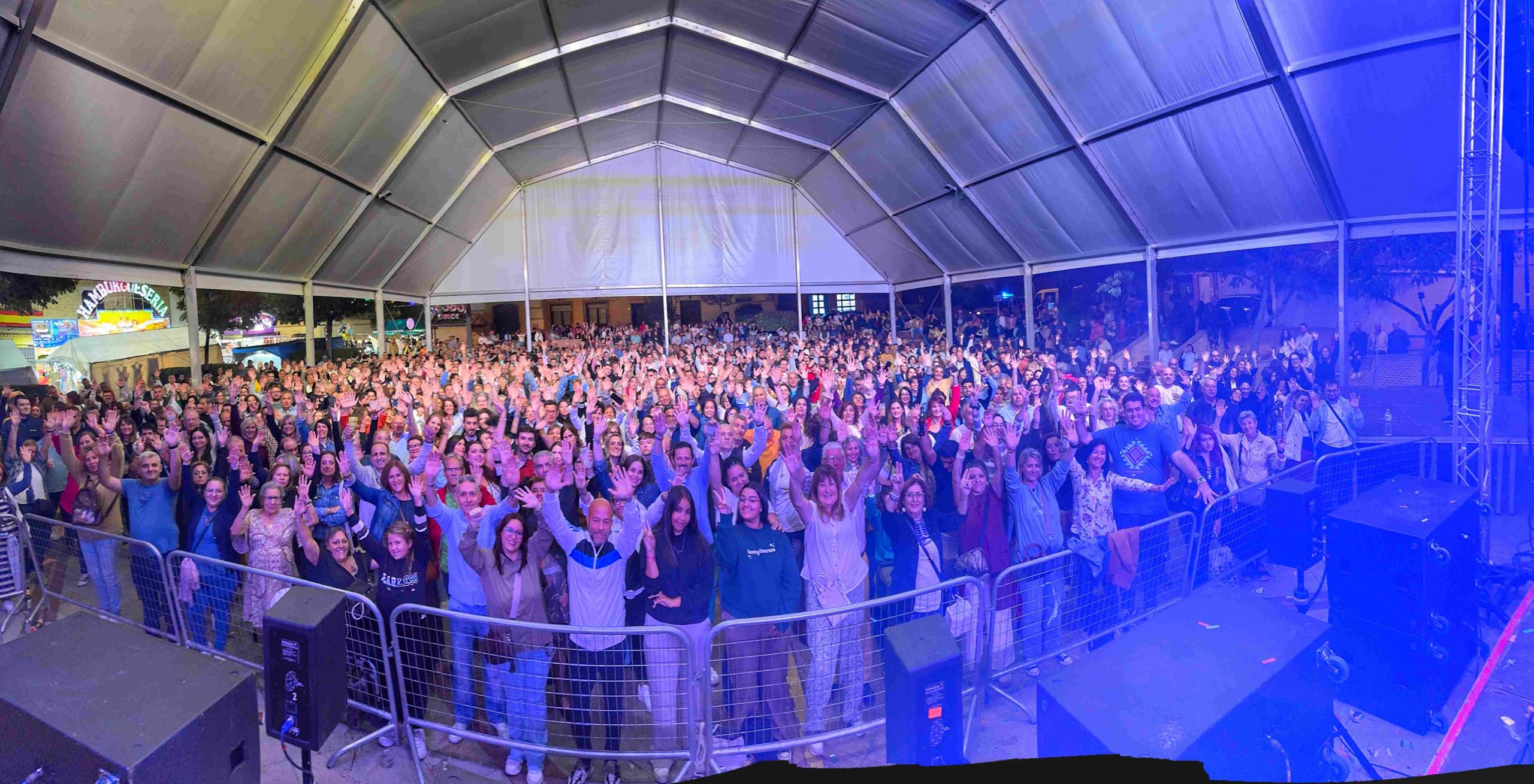 Público asistente del Concierto Cadena Dial Olías del Rey