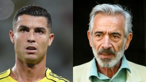 Imanol Arias y Cristiano Ronaldo