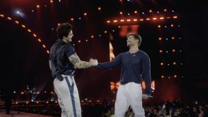 Pablo Alborán y Luan Santana