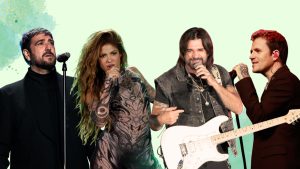 Shakira a Juanes, pasando por Orozco y Dani Martín