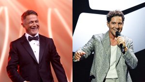 David Bisbal y Alejandro Sanz