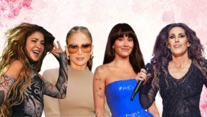 Jennifer lopez, Malú y aitana y Shakira