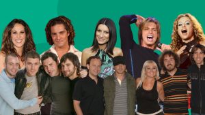 Malú, David Bisbal, Laura Pausini, Carlos Baute, Paulina Rubio, El Canto del Loco y La Oreja de Van Gogh