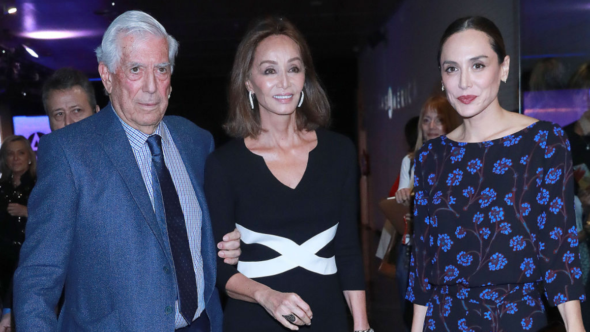 Mario Vargas Llosa, Isabel Preysler y Tamara Falcó