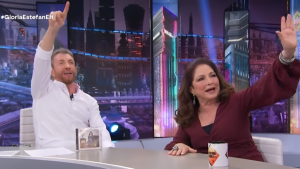 Gloria Estefan y Pablo Motos