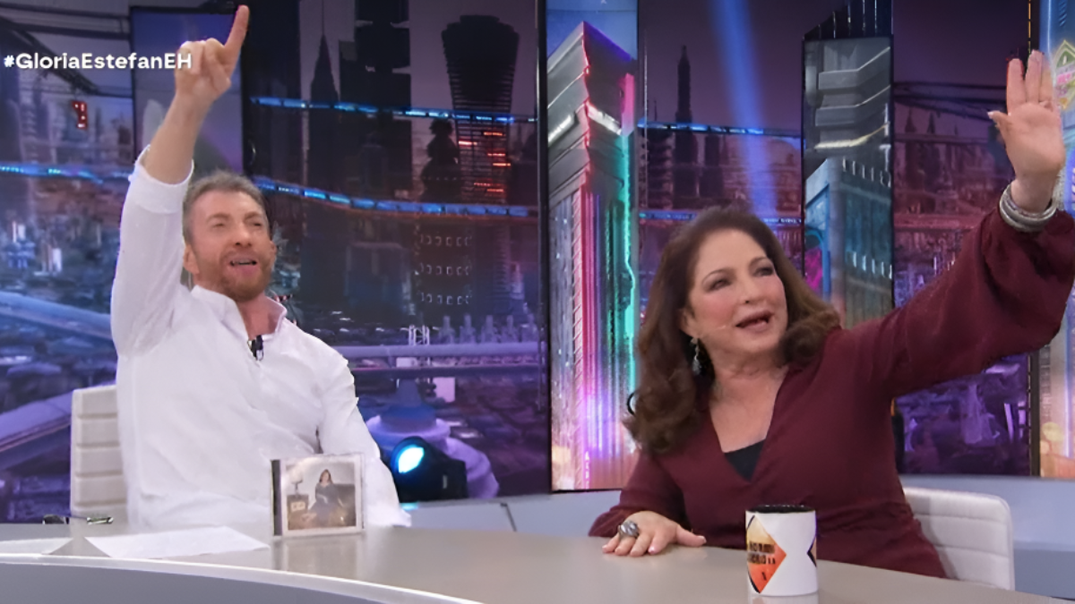 Gloria Estefan y Pablo Motos