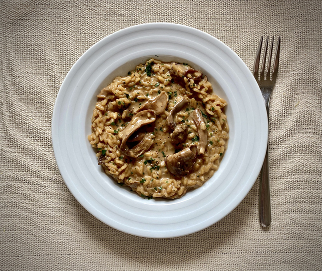 Risotto con setas