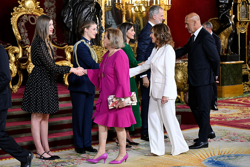 Recepción invitados Palacio Real