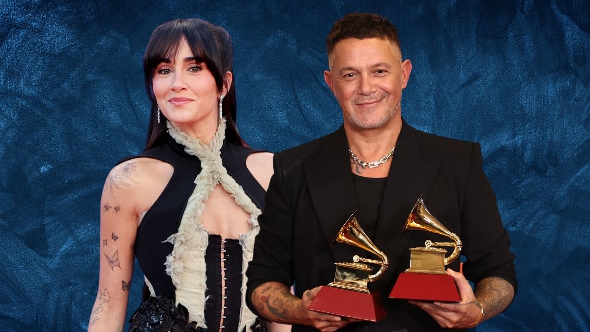 Alejandro Sanz y Aitana en los Latin Grammy