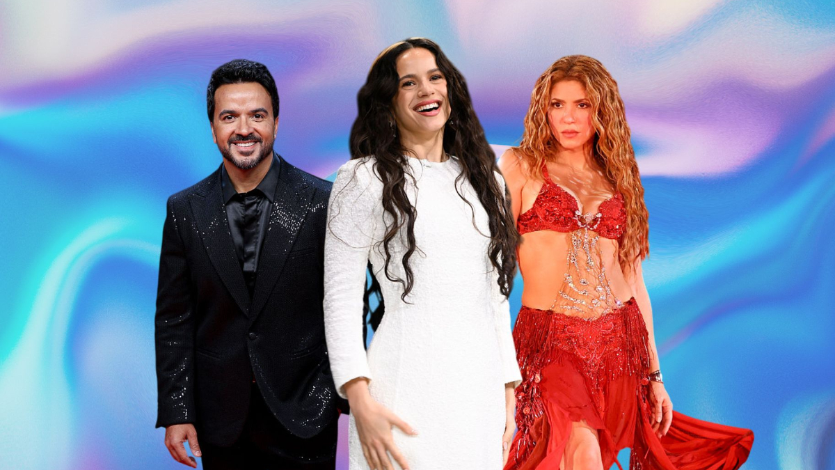 Luis Fonsi, Rosalía y Shakira