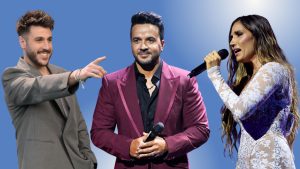Luis Fonsi, Antonio José e India Martínez