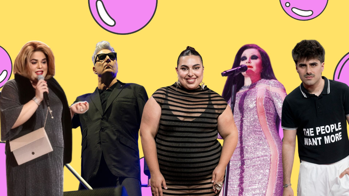 Paquita Salas, Loquillo, Blanca Martínez, Alaska y Martin