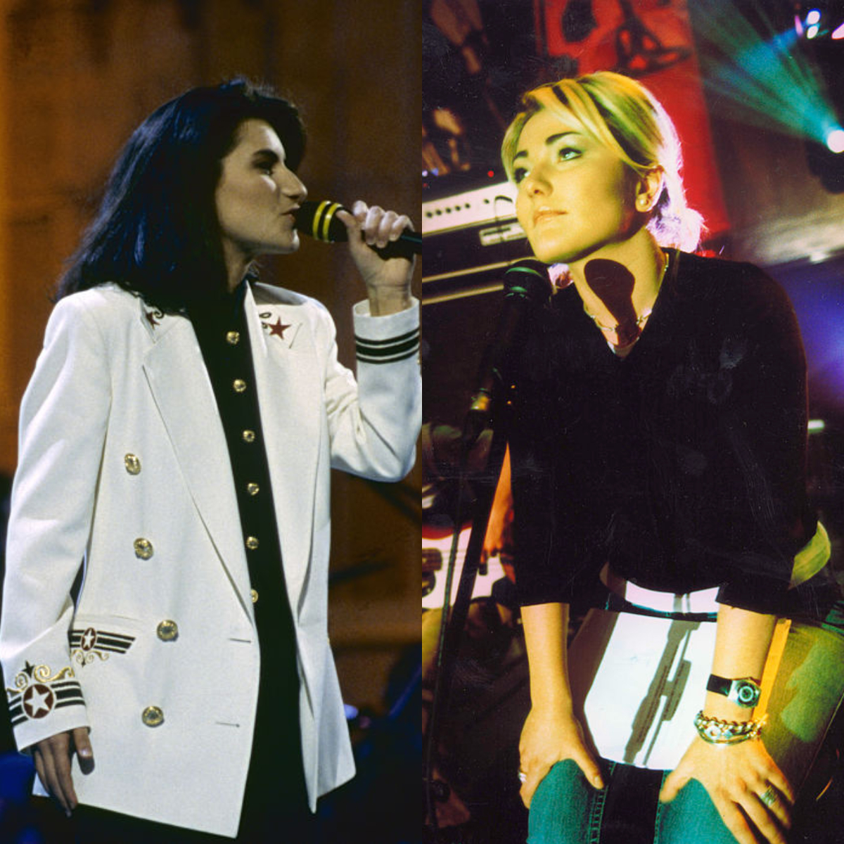 Laura Pausini y Amaia Montero