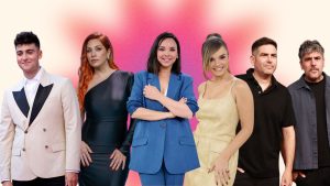 Juanjo Bona, Leire Martínez, Chenoa, Melody y Estopa